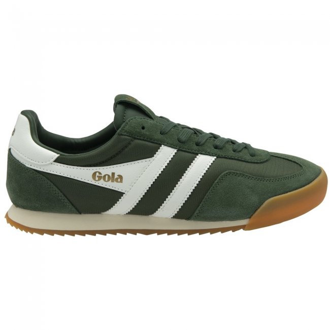 Gola Classics Men's Europa Sneakers - Evergreen/White Gola Classics Men's Europa Sneakers - Evergreen/White