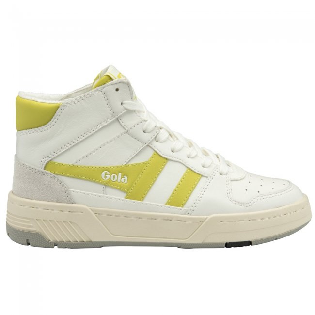 Gola Classics Women's Allcourt High Sneakers - White/Sulphur Gola Classics Women's Allcourt High Sneakers - White/Sulphur