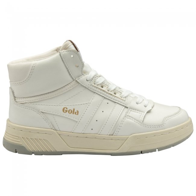Gola Classics Women's Challenge High Sneakers - White/White/White Gola Classics Women's Challenge High Sneakers - White/White/White