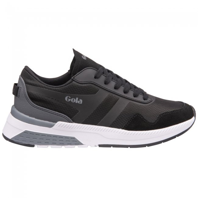 Gola Performance Men's Atomics Sneakers - Black/Grey Gola Performance Men's Atomics Sneakers - Black/Grey