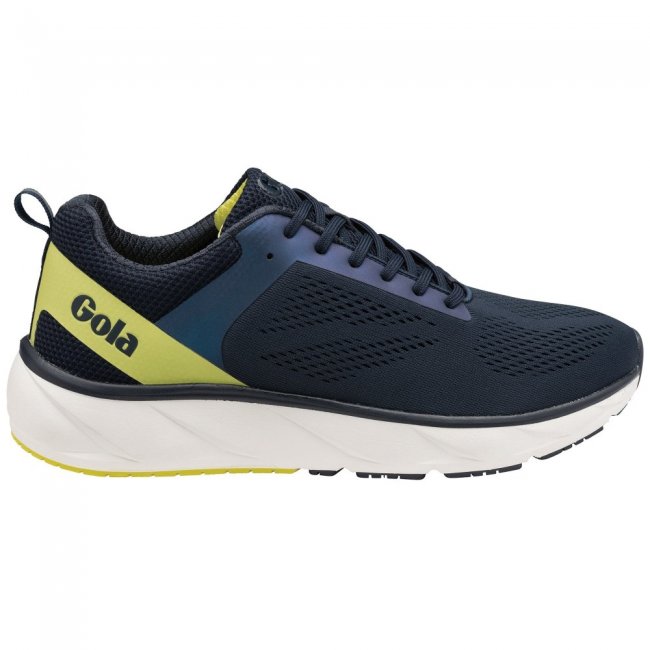 Gola Performance Men's Ultra Speed Sneakers - Navy/Volt Gola Performance Men's Ultra Speed Sneakers - Navy/Volt
