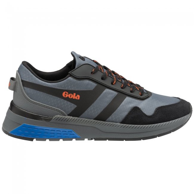 Gola Performance Men's Atomics Sneakers - Charcoal/Black/Moody Orange Gola Performance Men's Atomics Sneakers - Charcoal/Black/Moody Orange