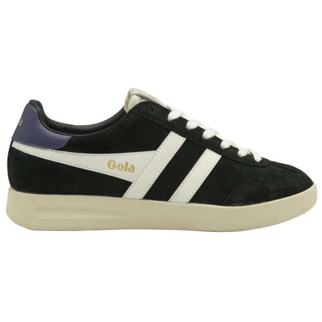 Gola Classics Women's Cyclone Sneakers - Black/Off White/Plum Gola Classics Women's Cyclone Sneakers - Black/Off White/Plum