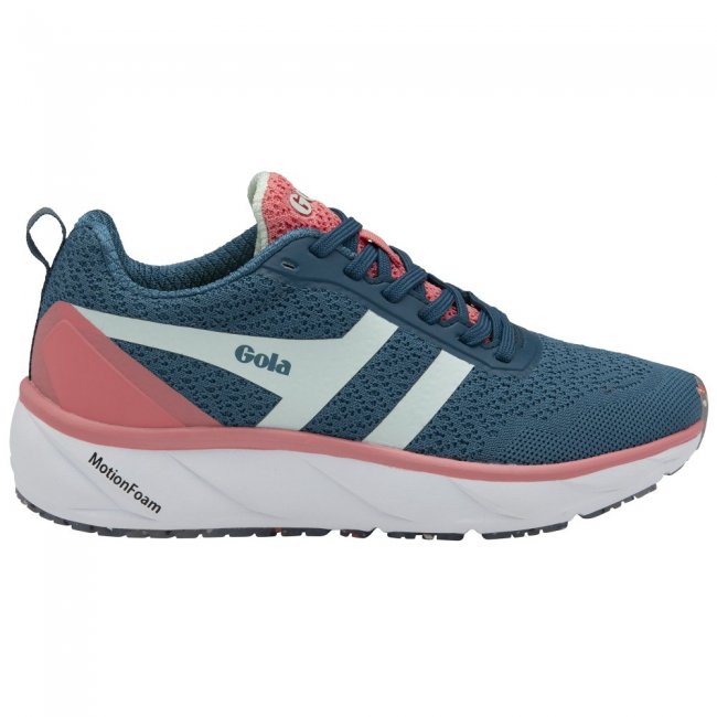 Gola Performance Women's Typhoon RMD Sneakers - Marine Blue/Plein Air/Tea Rose Gola Performance Women's Typhoon RMD Sneakers - Marine Blue/Plein Air/Tea Rose
